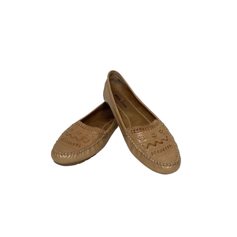Women’s Leather Minnie Tonka Shoes Size 10